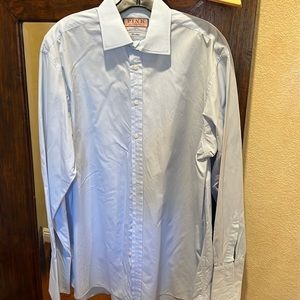 Thomas pink cotton men’s button down